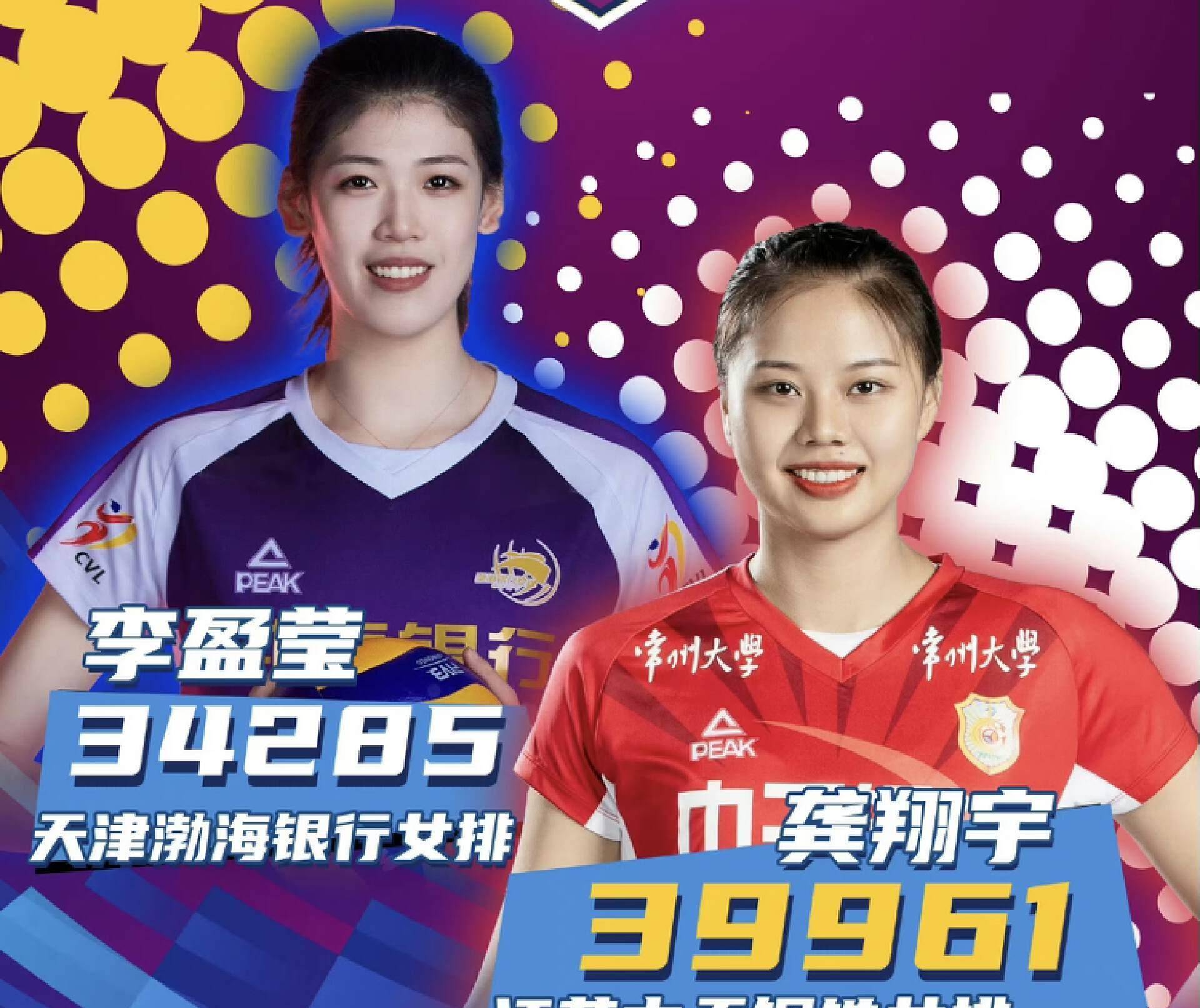 中国女排2大主力直接pk,网友质疑有人"刷票"_李盈_联赛_比赛