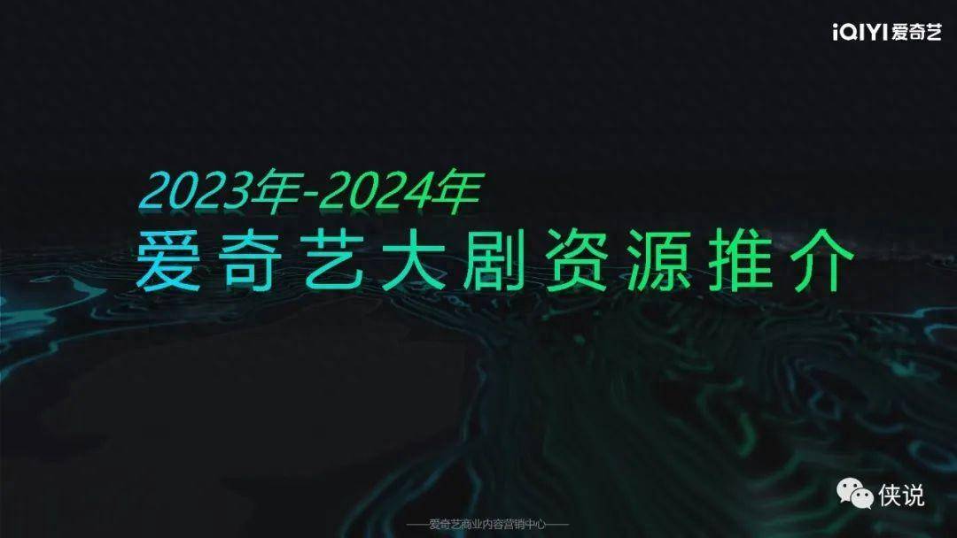 2023年-2024年爱奇艺大剧资源推介 