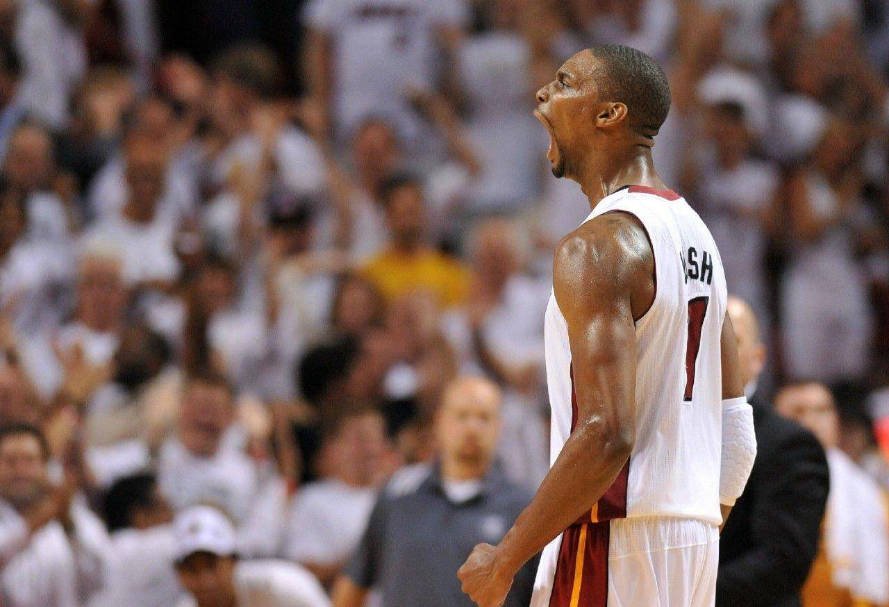 他就是前猛龙队的龙王克里斯·波什,于2021年入选奈史密斯篮球名人堂.