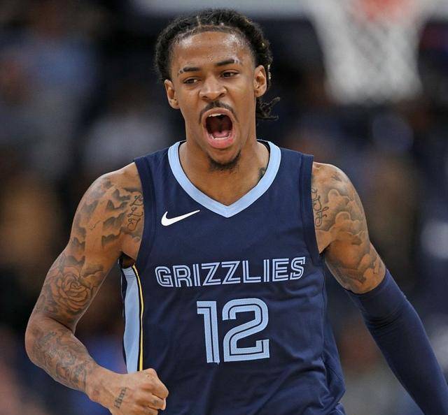 莫兰特解禁回归后首周就成为nba周最佳球员他复出三场灰熊三连胜_比赛