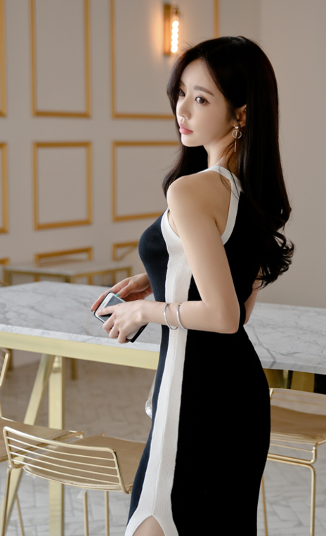 海角天涯双栖燕,落霞孤旅秋波长.娇娥在水之洲,窈窕背影眉目柔.