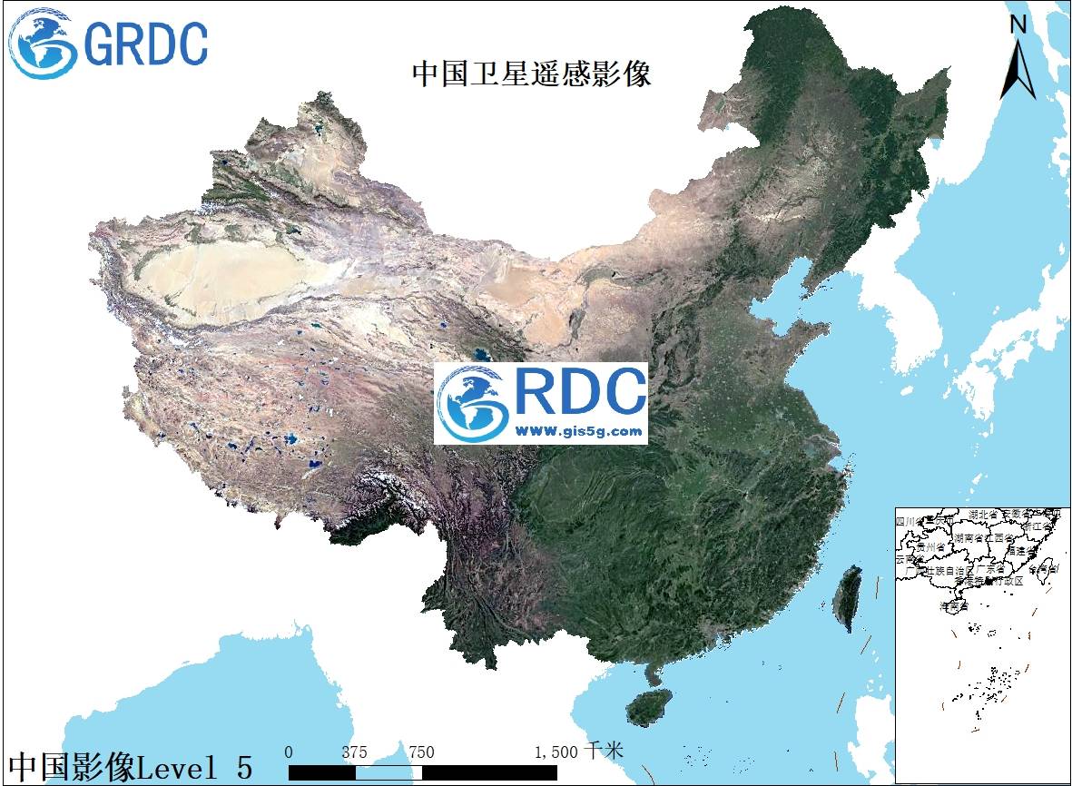 超清中国地图 卫星图片