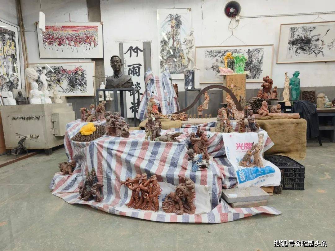 "线索与空白:徐飞作品展" 顺利开幕!_展览_艺术_雕塑
