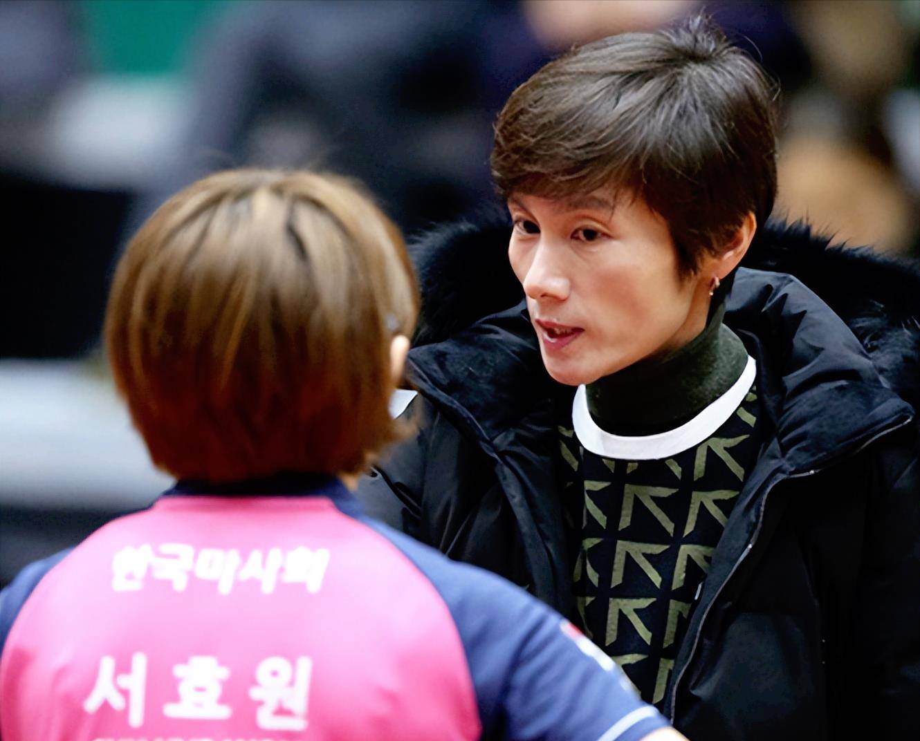 徐孝元的恩师,前女乒运动员奥运冠军·玄静和对此也感到力不从心