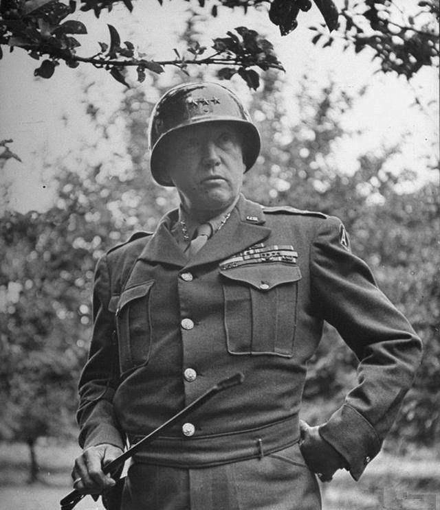二战结束,这位名将却扬言要打到莫斯科_巴顿_美国_艾森豪威尔