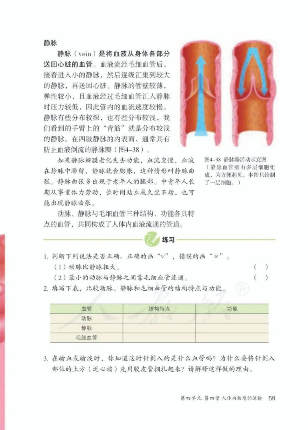 人教版七年级下册生物电子课本(高清完整版)