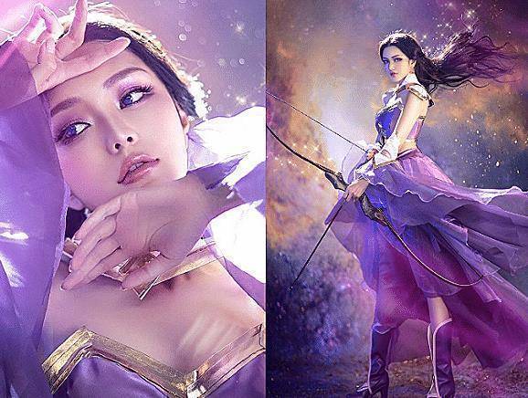 离开小猪后周扬青越来越美,cos紫霞仙子惊艳全场,双腿让人心动_罗志祥