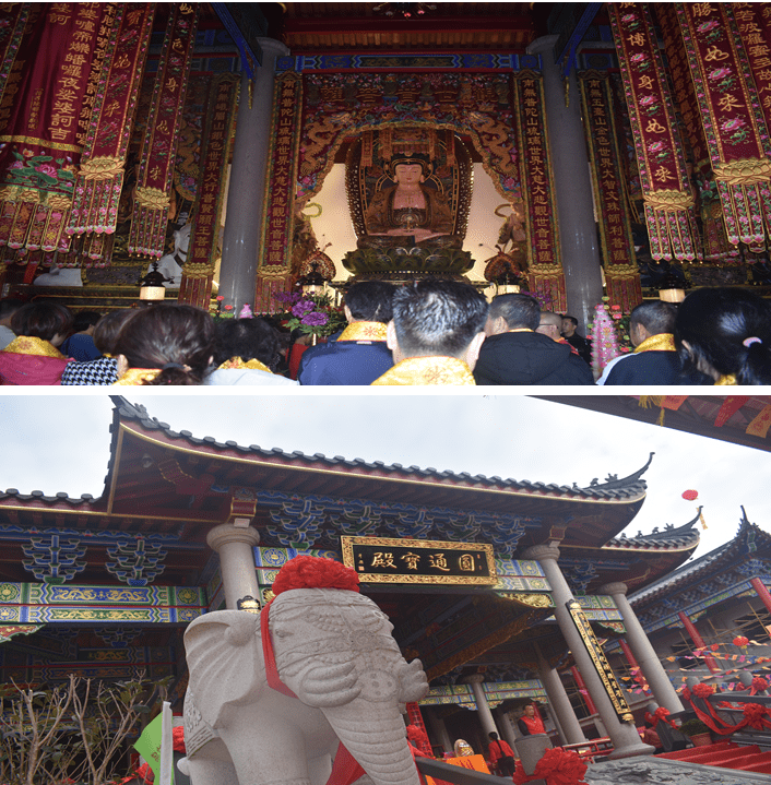 陆丰市观音山栖云岩寺:古寺圆满落成开光,盛典共庆_寺院_典礼_当地