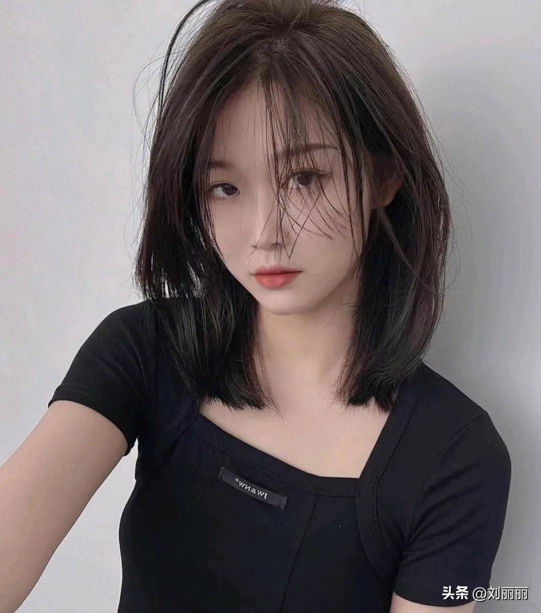 14款新潮发型,时尚百变,不美都难_刘海_头发_锁骨