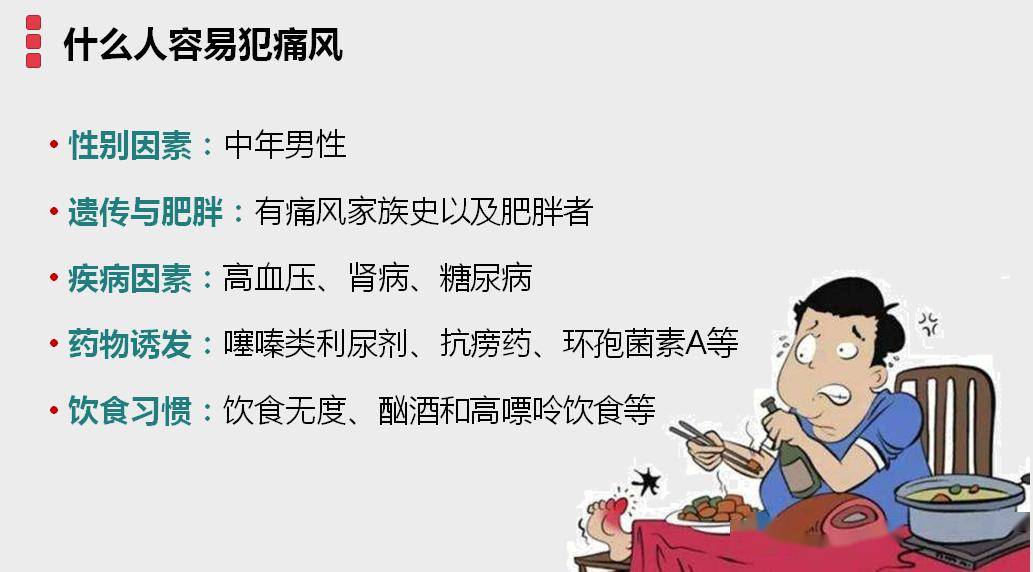 病因是高尿酸血症老百姓都认为痛风是吃出来的病都会有一种风一吹就痛