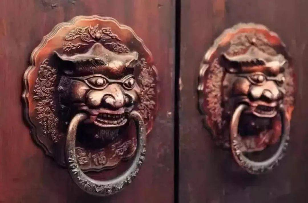 古朴门钹,承启门第之仪