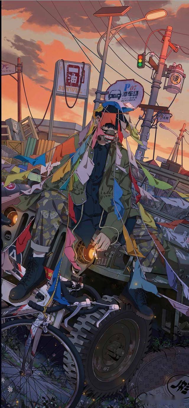 画集丨孙无力首本个人原创作品集《雾里》:雾里的人,是活在当下的你和