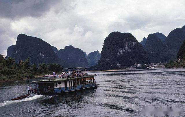 1983年桂林老照片80年代桂林城市百态及漓江美丽风光