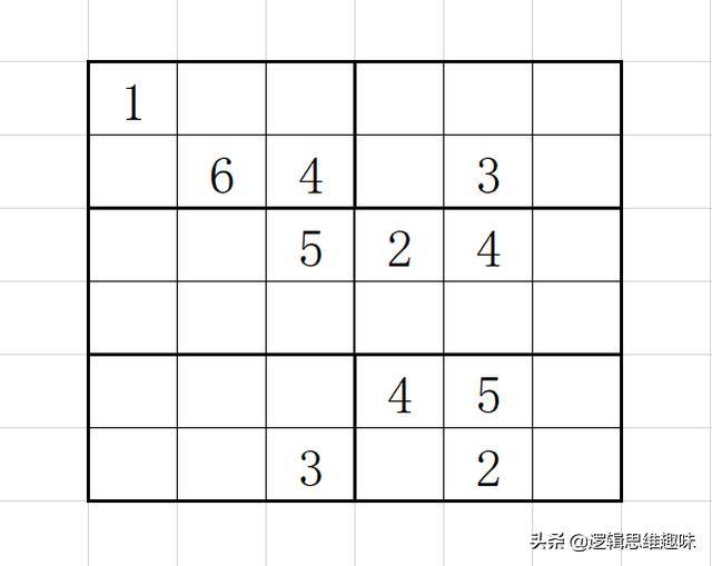 逻辑思维趣题 ---- 六宫格数独游戏(答案)