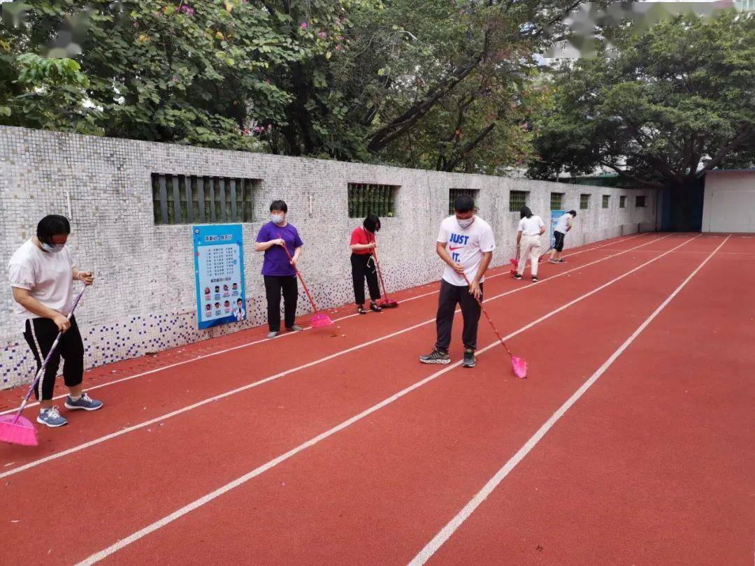 东沙小学:爱国卫生运动 助力师生复学