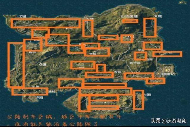 和平精英:3000场玩家画出物资分布图,跳点选择就看它了_游戏