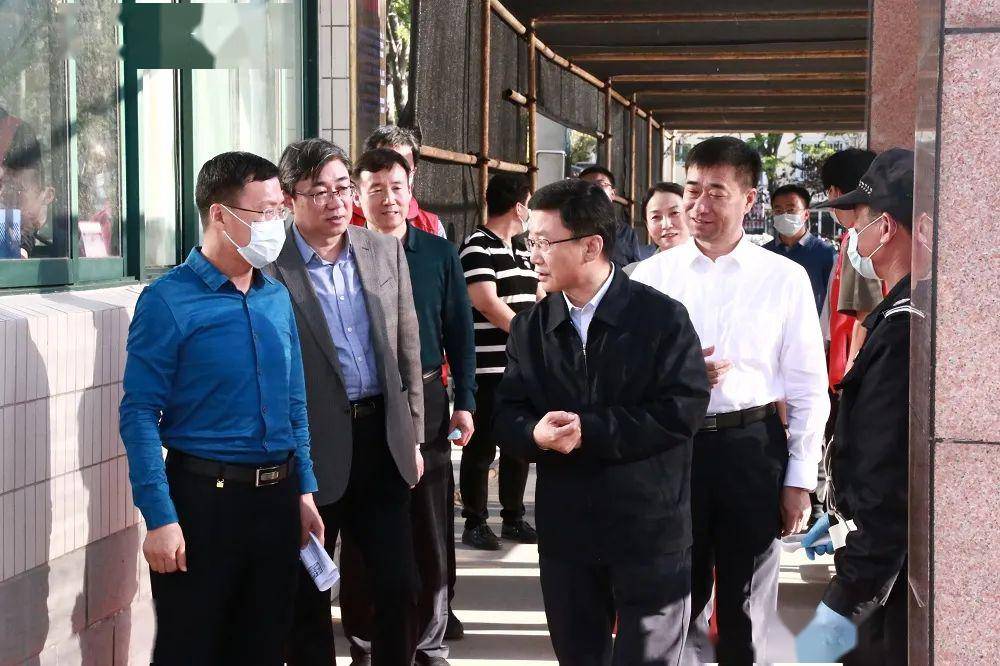 田和友到我县调研指导复学复课工作