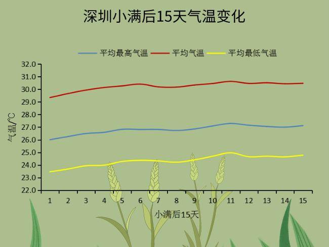 今日小满小得盈满方是是圆满深圳夏季闷热潮湿的天气来了