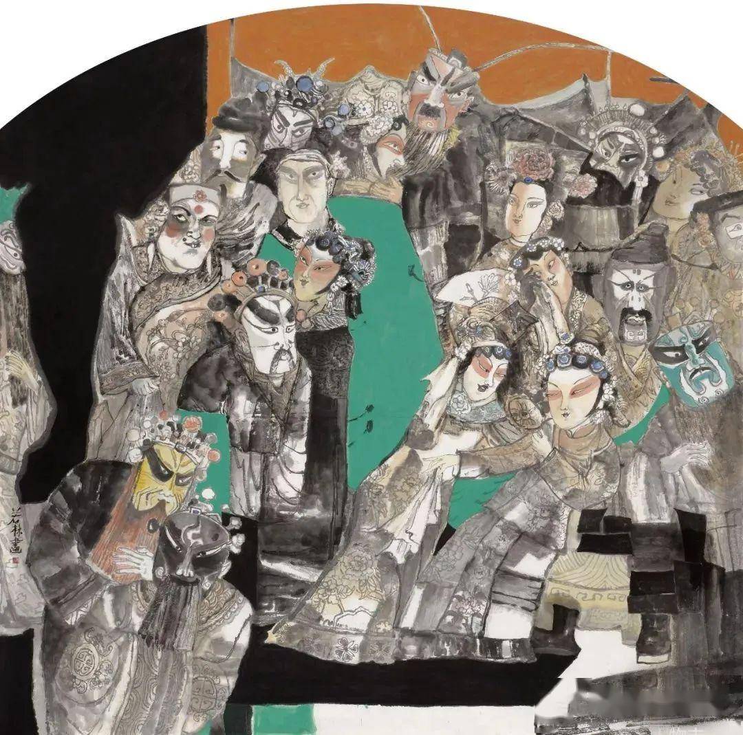 高山仰止:当代国画名家王若林作品欣赏