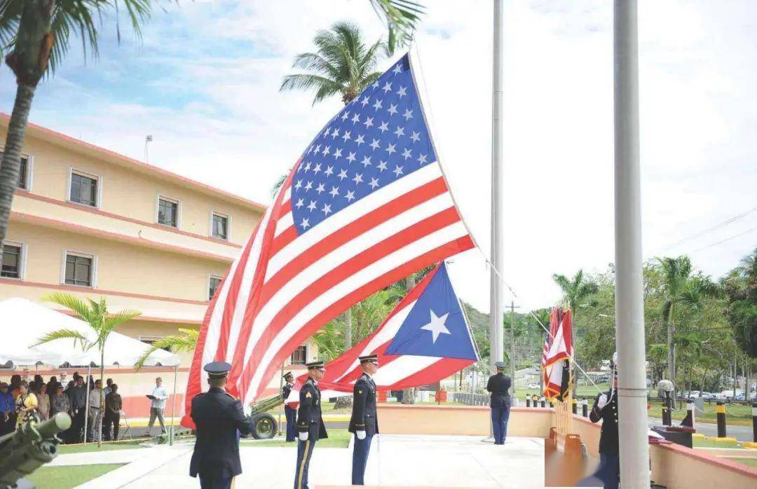 不就是国旗上多画一颗星星嘛,你看我波多黎各浓眉大眼的,自家国旗上也