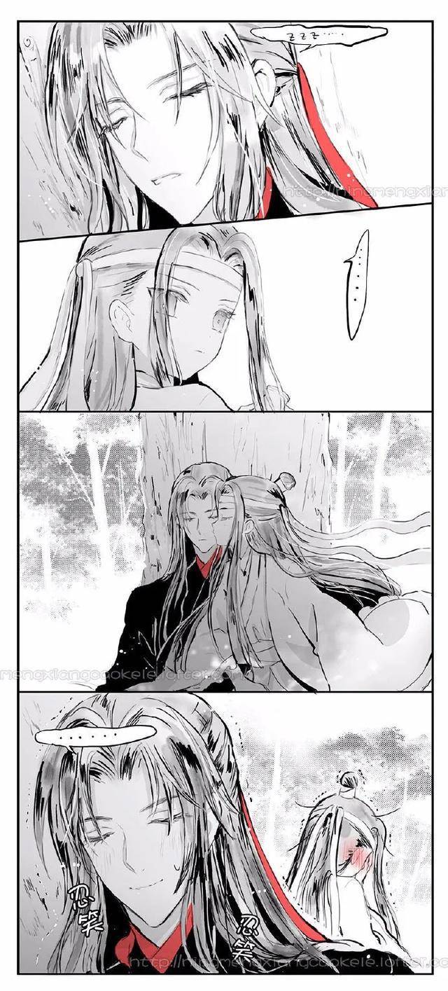魔道祖师:汪叽偷偷亲了老祖