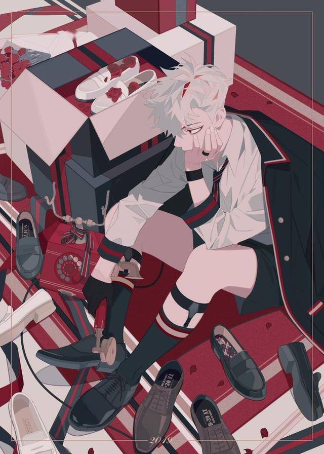 韩国插画师笔下的小哥哥,连男人都觉得帅到想做基友了