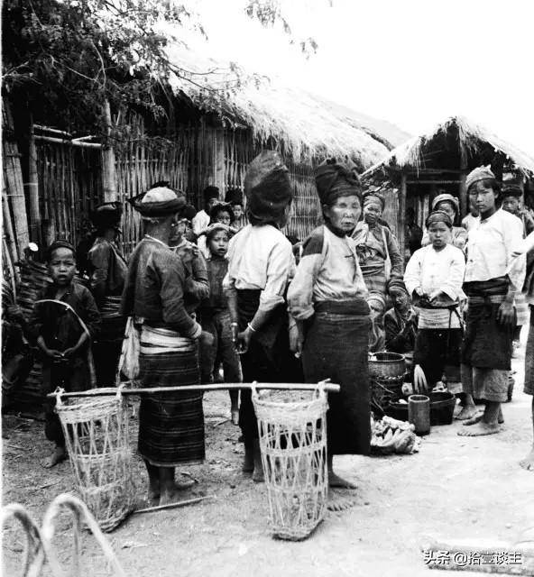 老照片民国时候的云南德宏州八十年前生活在这片土地的先辈