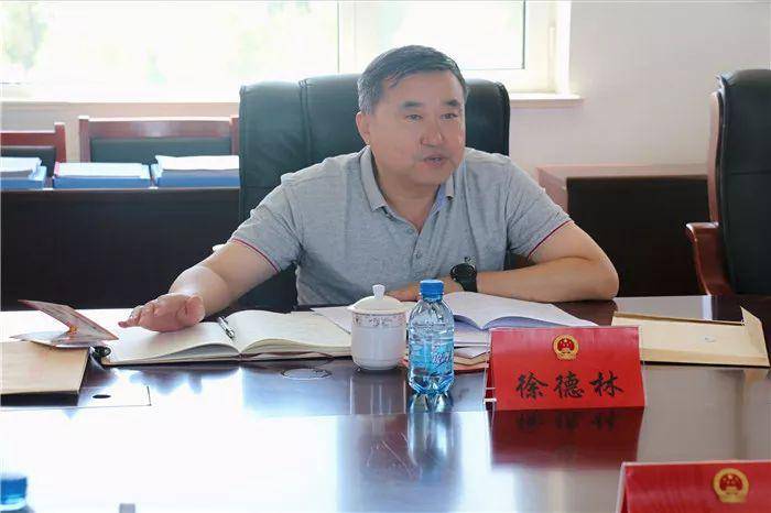 市人大常委会主任徐德林来我县 调研人大工作