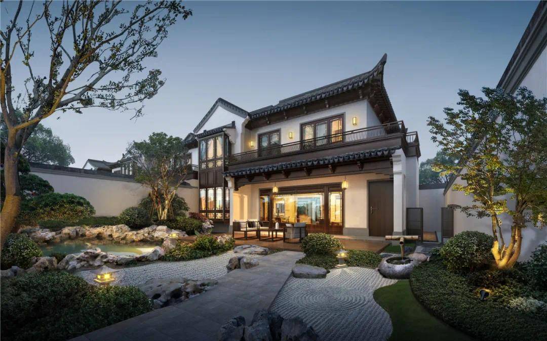 杭州中式的珍本大宅!生活示范区5月底全新公开