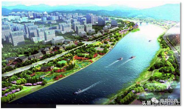项目位于大河坎城区和梁山新区,西起西汉高速,东至汉江河口,沿濂水河