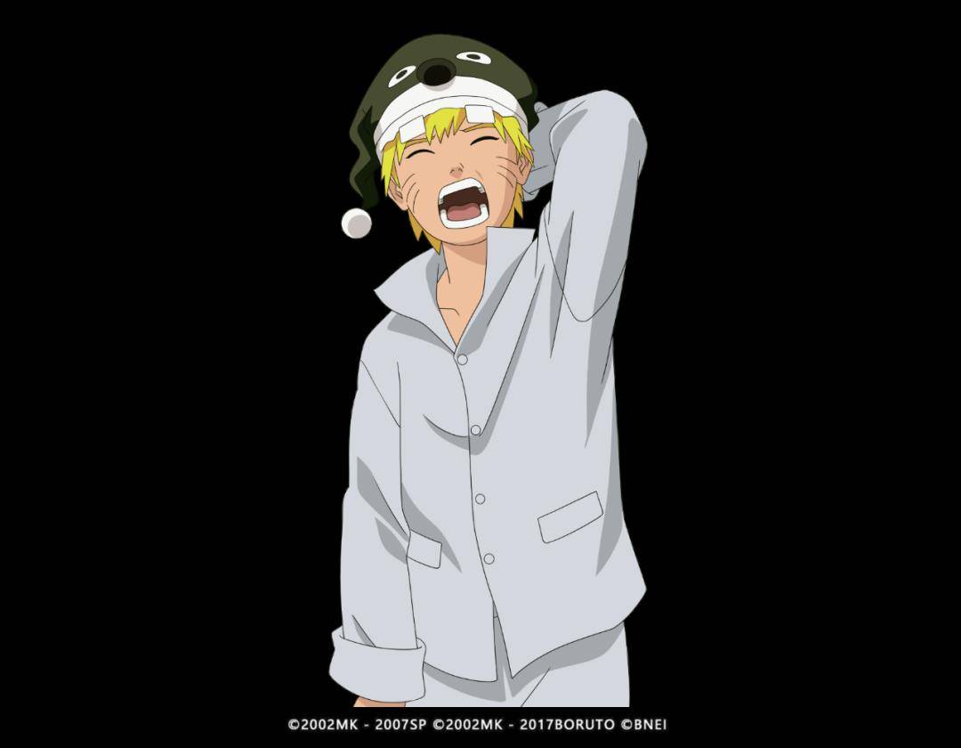 首款与大家见面的时装,便是忍者漩涡鸣人的永久时装——可爱睡衣.