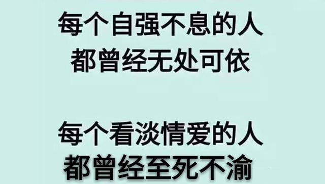 因为这个世界上没有人能同情你,怜悯你.