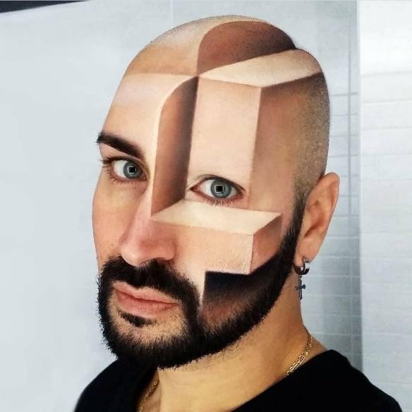 这才是凹凸有致 化妆大神 立体错视化妆术 欣赏