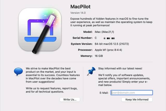 系统优化软件MacPilot