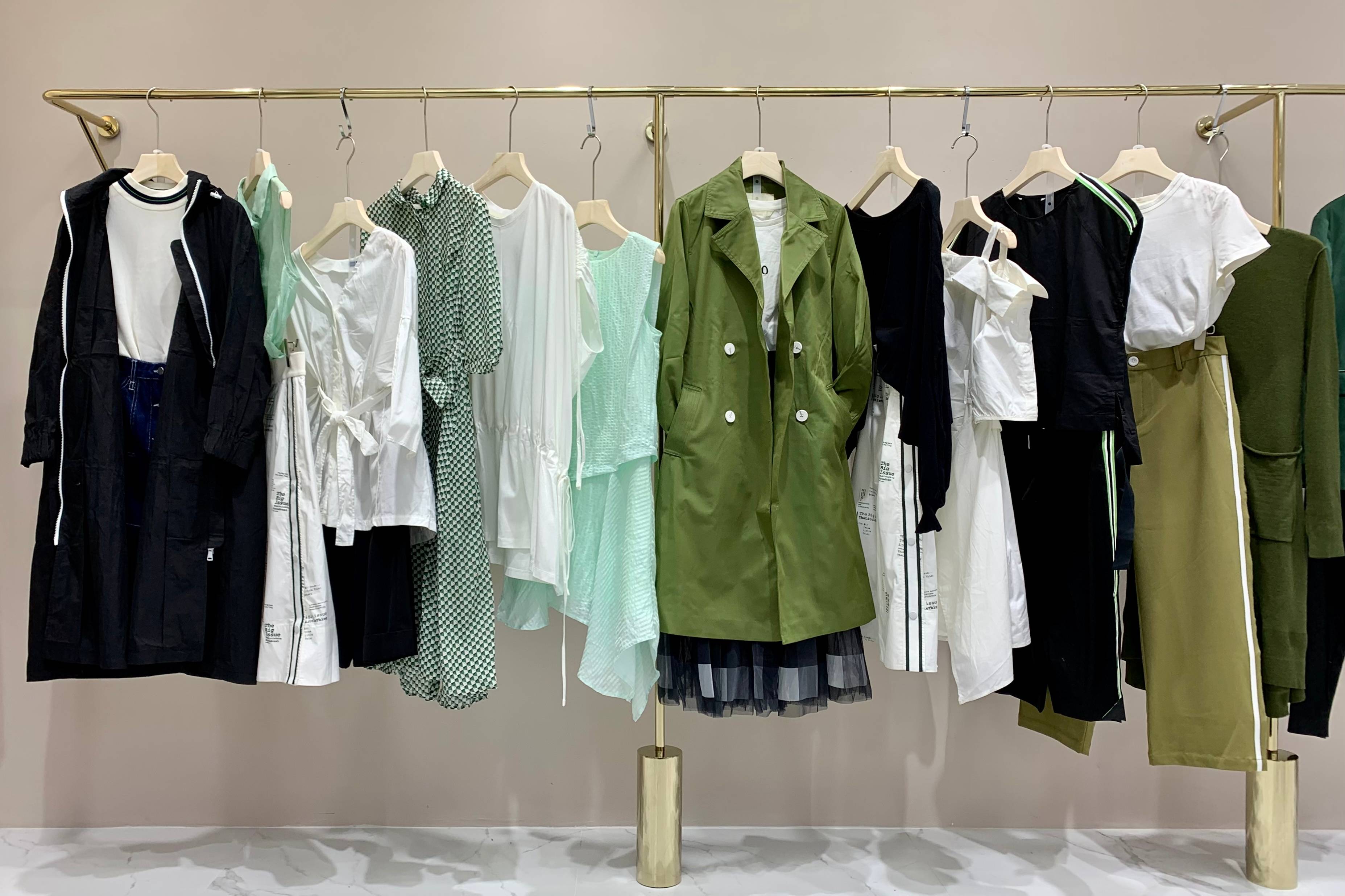 播broadcast品牌女装一二线品牌折扣女装大码女装批发市场