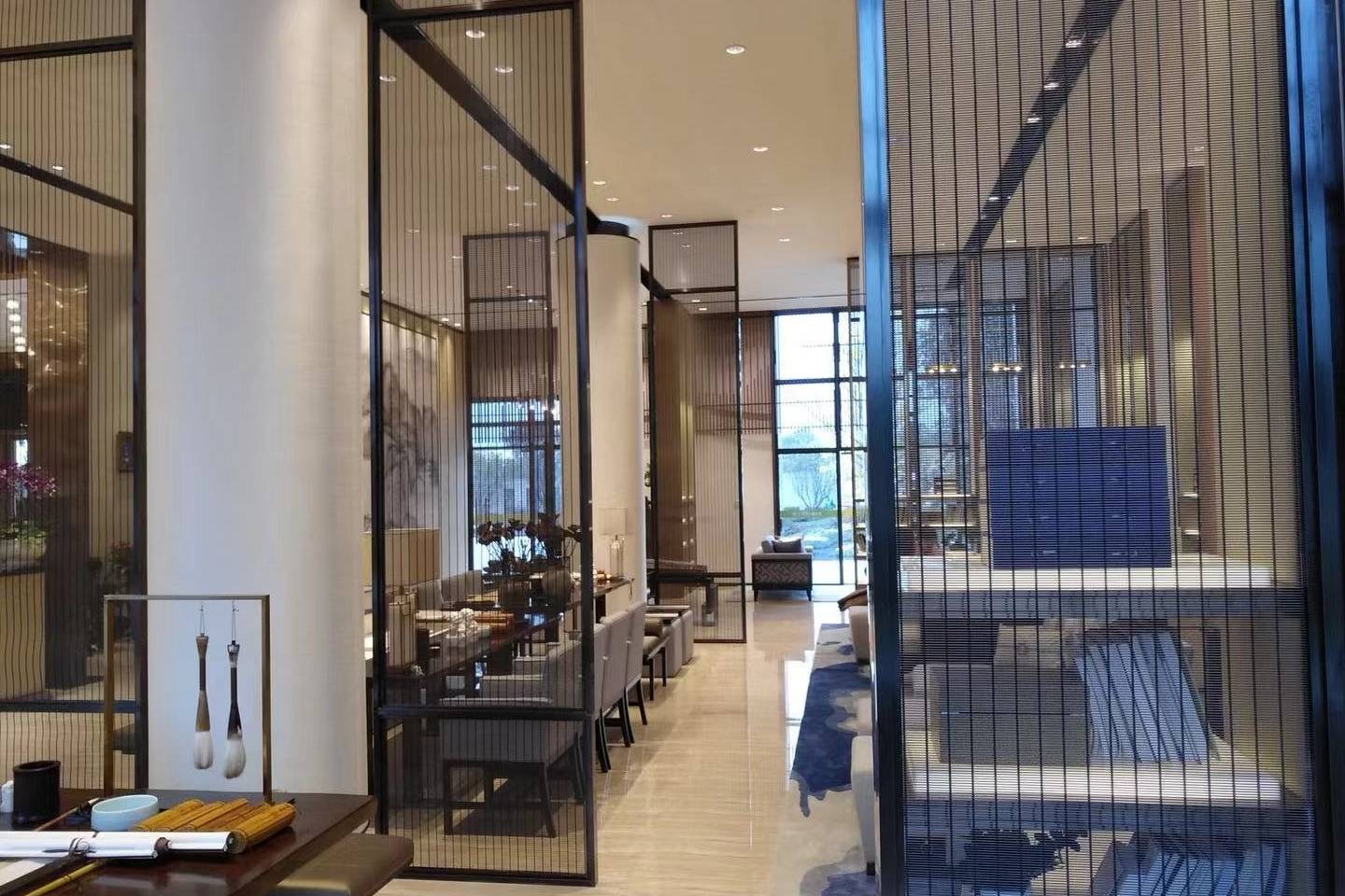 金属网隔断屏风,金属装饰网隔断网隔断帘