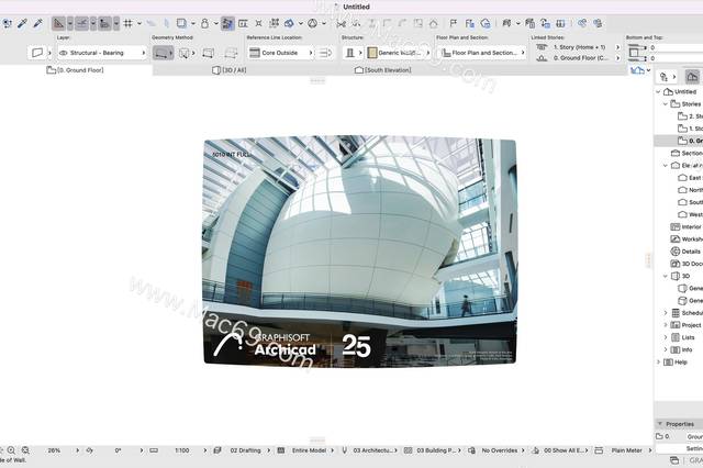 专业三维虚拟建筑设计软件ArchiCAD