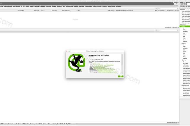 SEO Spider检测抓取工具