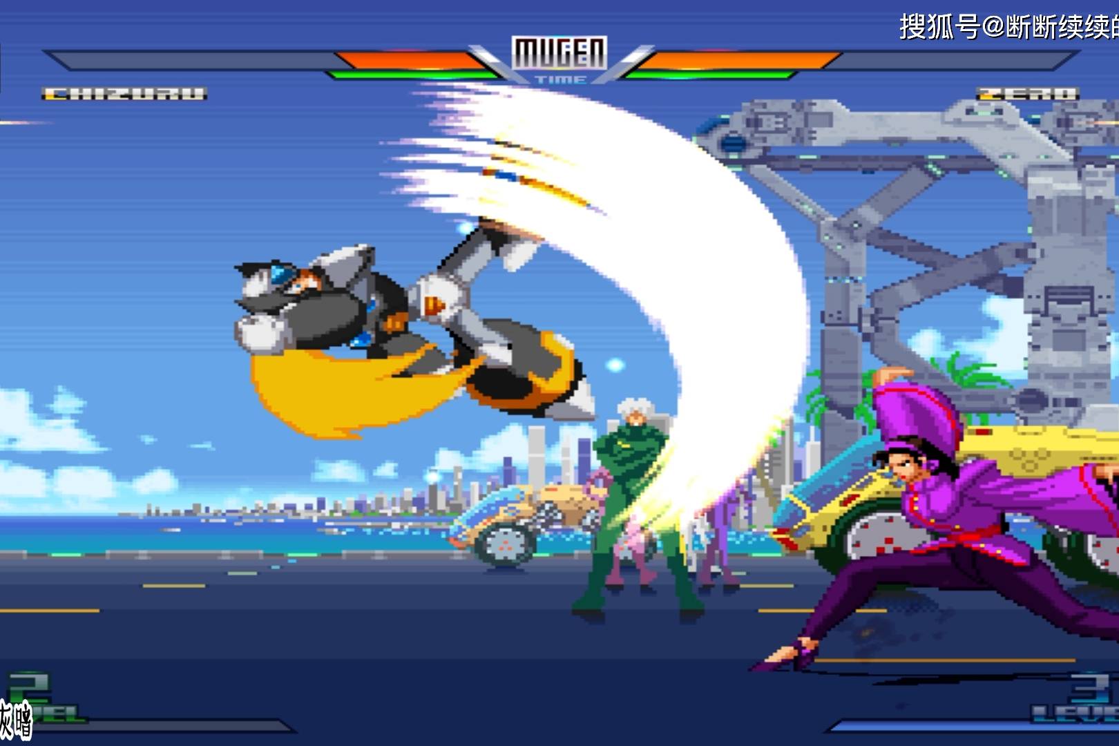 拳皇乱斗神乐千鹤vs洛克人零