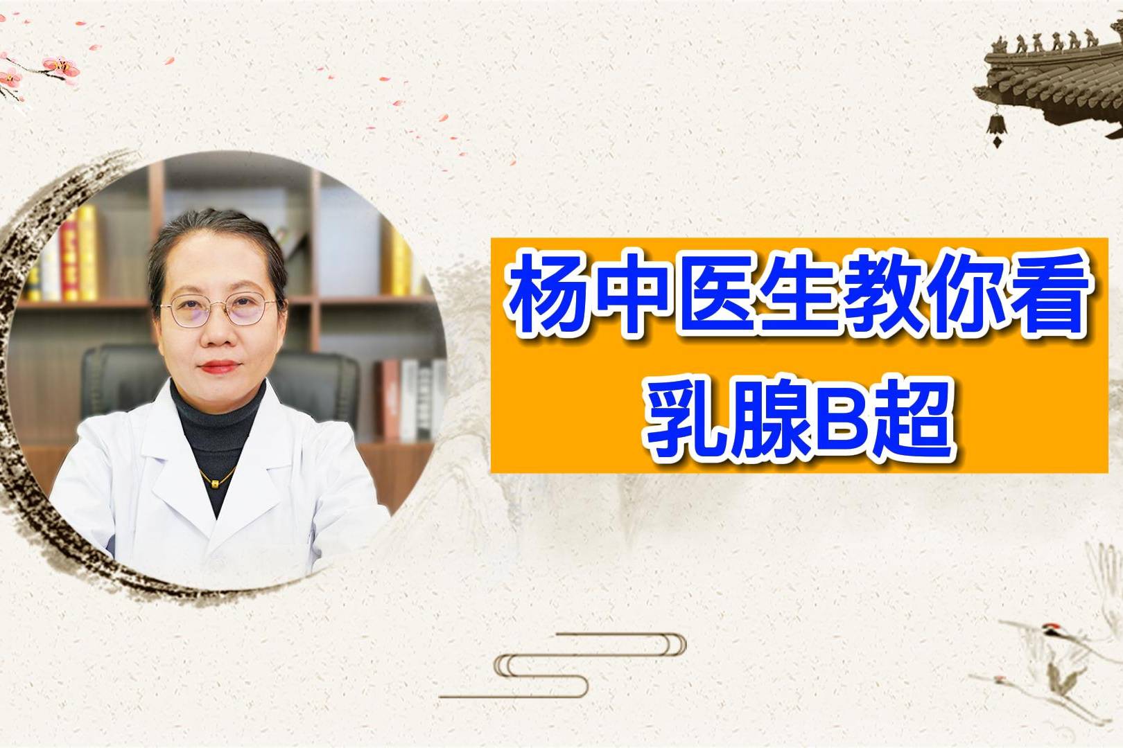 乳腺b超怎么看杨中医生为你讲解