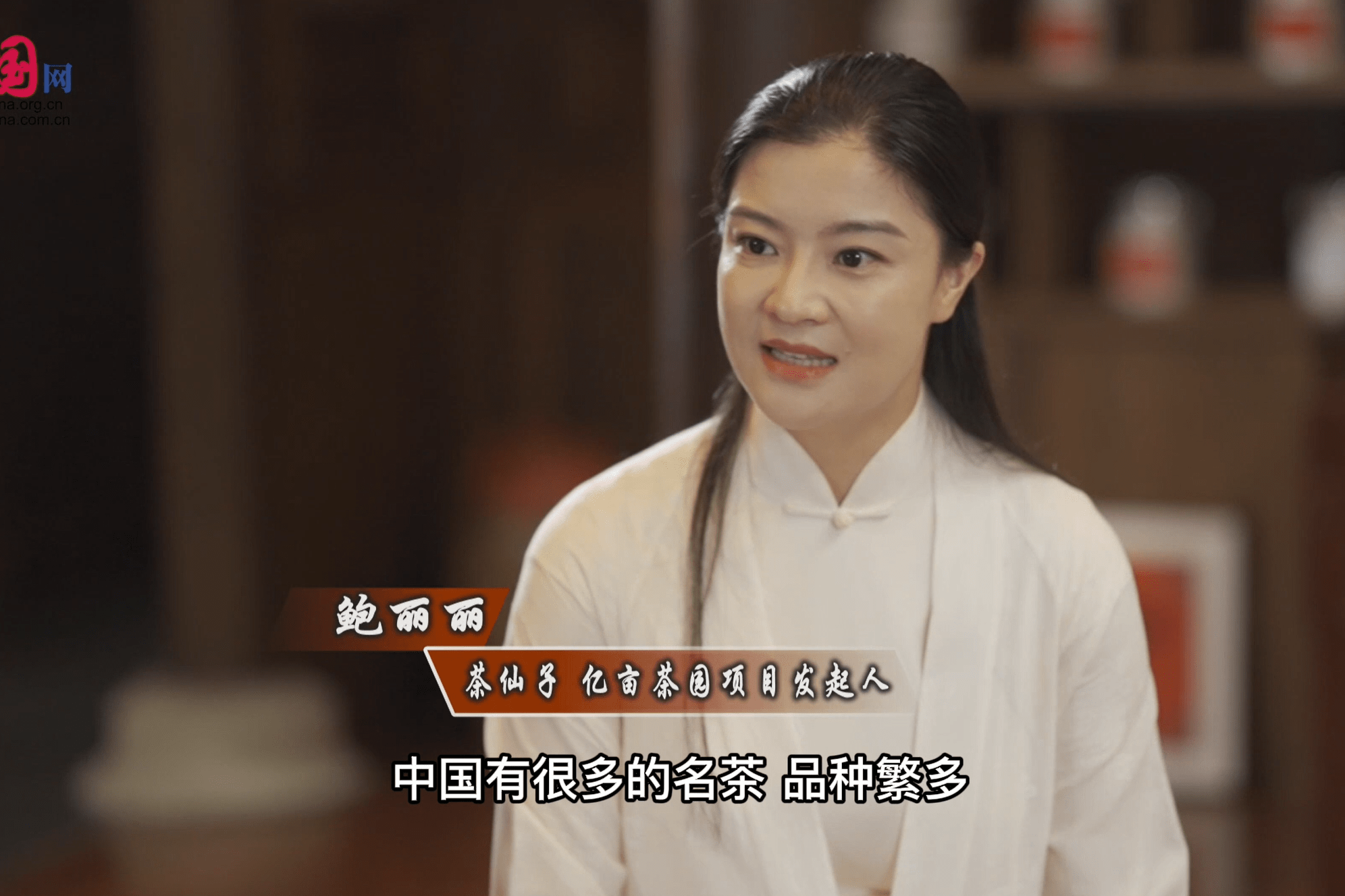 鲍丽丽亿亩茶园借势进博会让中国茶飘香世界