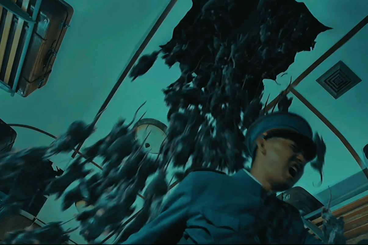 蝗虫老鼠成灾难看的让人头皮发麻