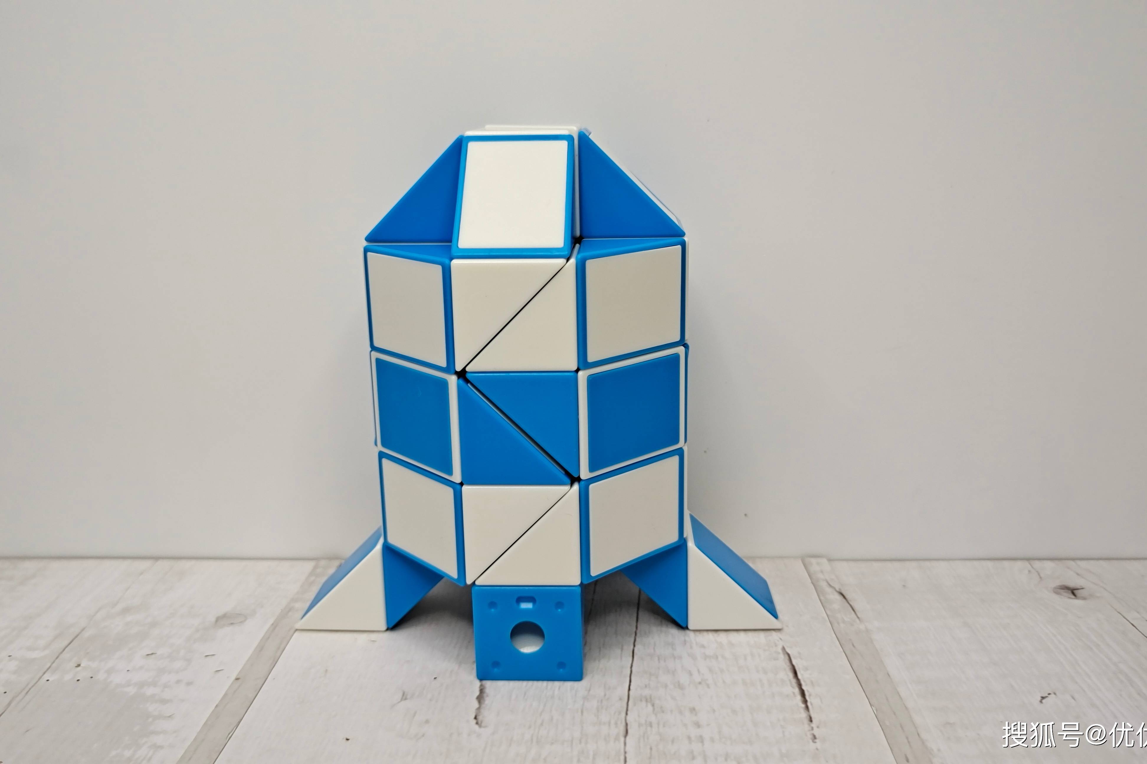 24段魔尺教程变火箭2根24段魔尺组合玩法快来试试吧