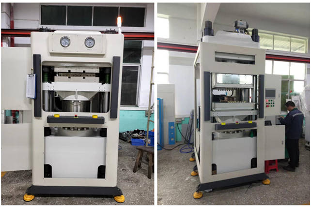 热压碳纤维生产工艺(一种用于碳纤维成型的伺服热压机设备)