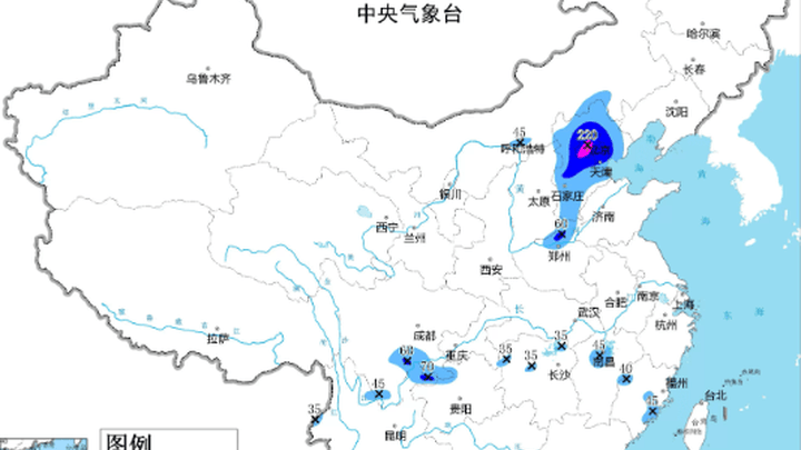中央气象台7月31日发布暴雨红色预警，你感受到了吗？