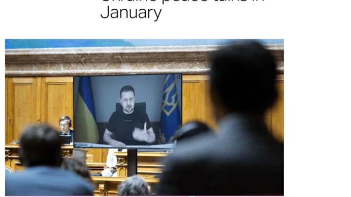 乌克兰将于2024年1月14日举行有关乌当前局势的和平会谈，会成功吗？