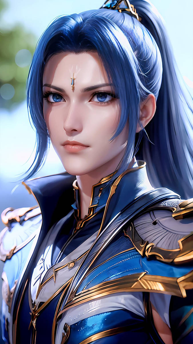 《斗罗大陆》国漫男神唐三高清ai无水印手机壁纸