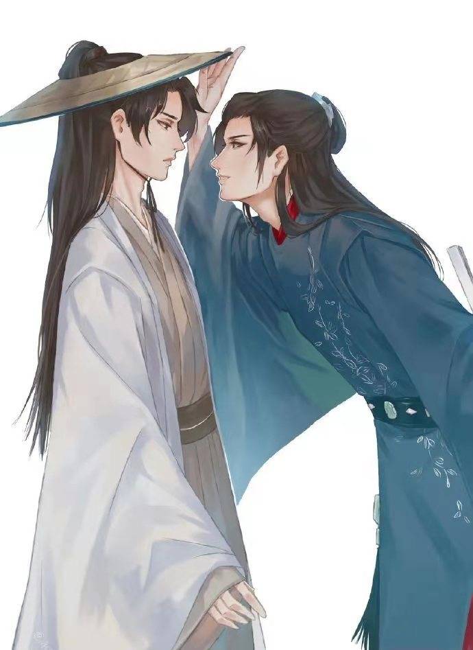 山河令双人插画原图壁纸