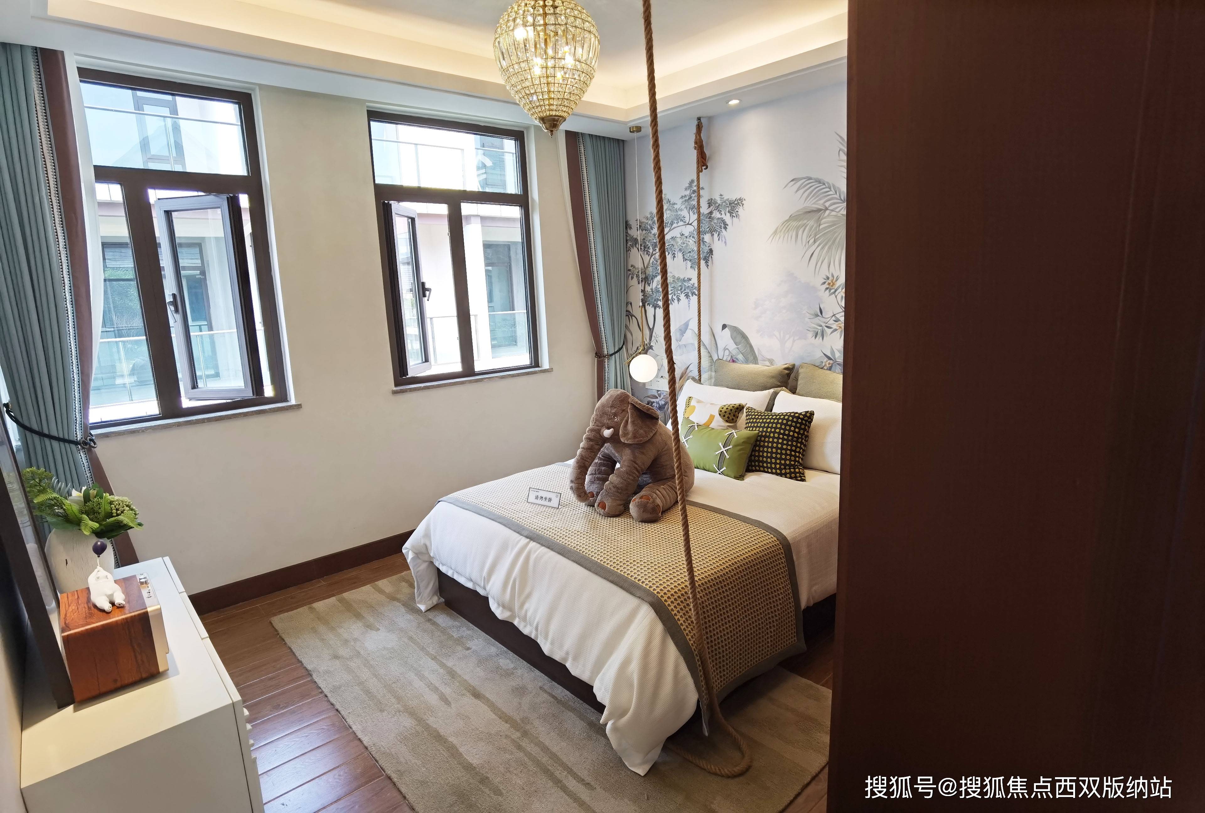 西双版纳蓝城桃李春风的别墅怎么样？_庭院