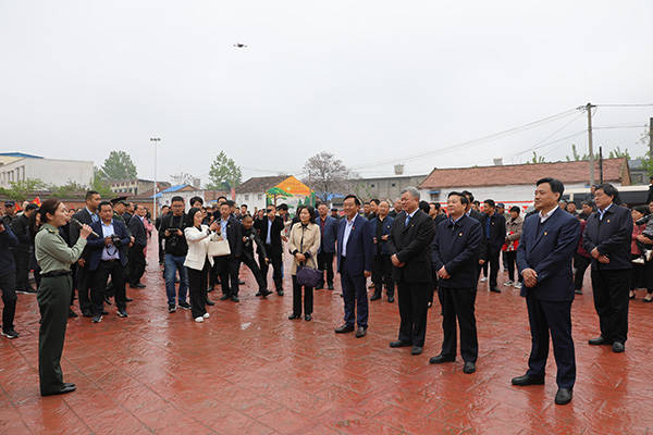 宁陵县柳河敌工站及陇海铁路破击战纪念园揭牌开园